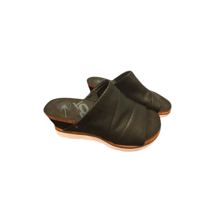 OBT Womens Wedges Shoes - Black - 9 - Very Good