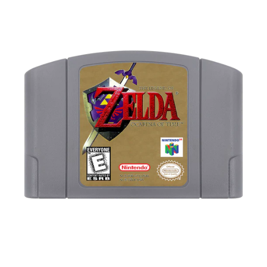 Zelda Ocarina of Time & Majoras Mask - N64 Video Games for Nintendo 64 - 2 Pack