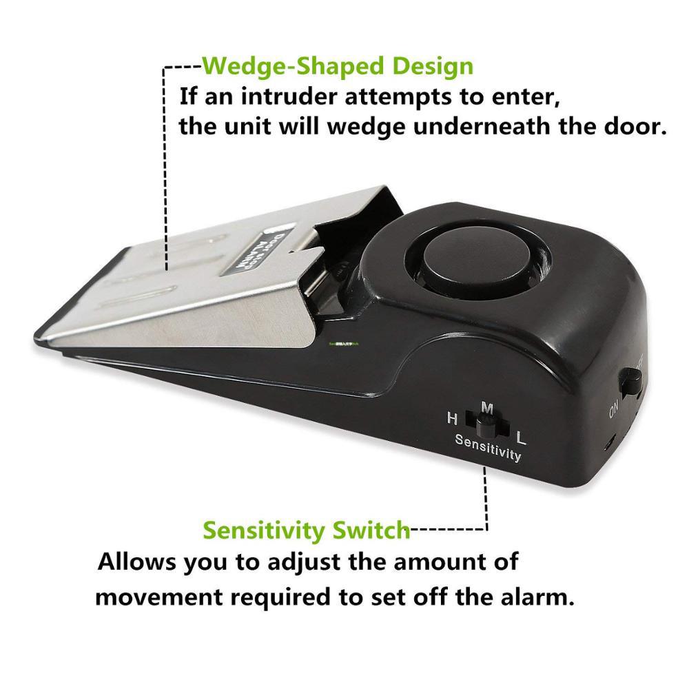 Intelligent Home Security Door Stop Alarm System