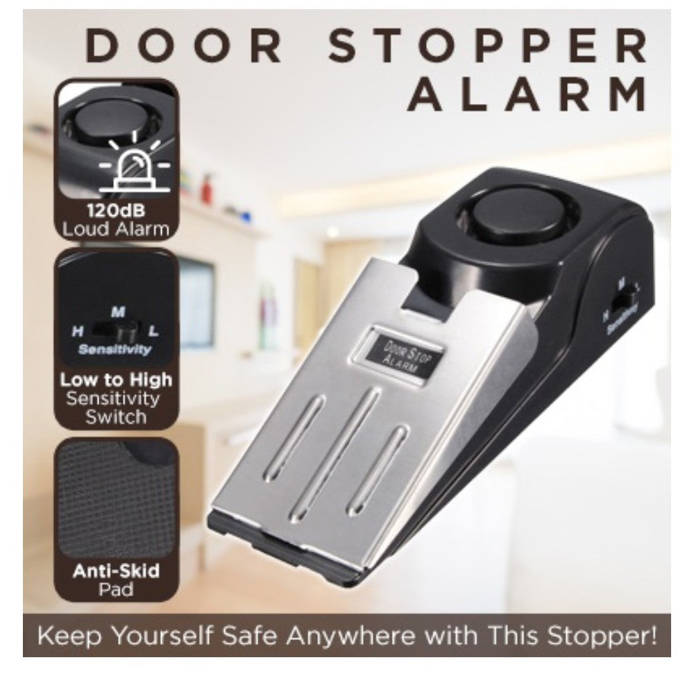 Intelligent Home Security Door Stop Alarm System