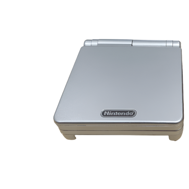 Nintendo Game Boy Advance SP Video Game Console - Silver - Custom Built