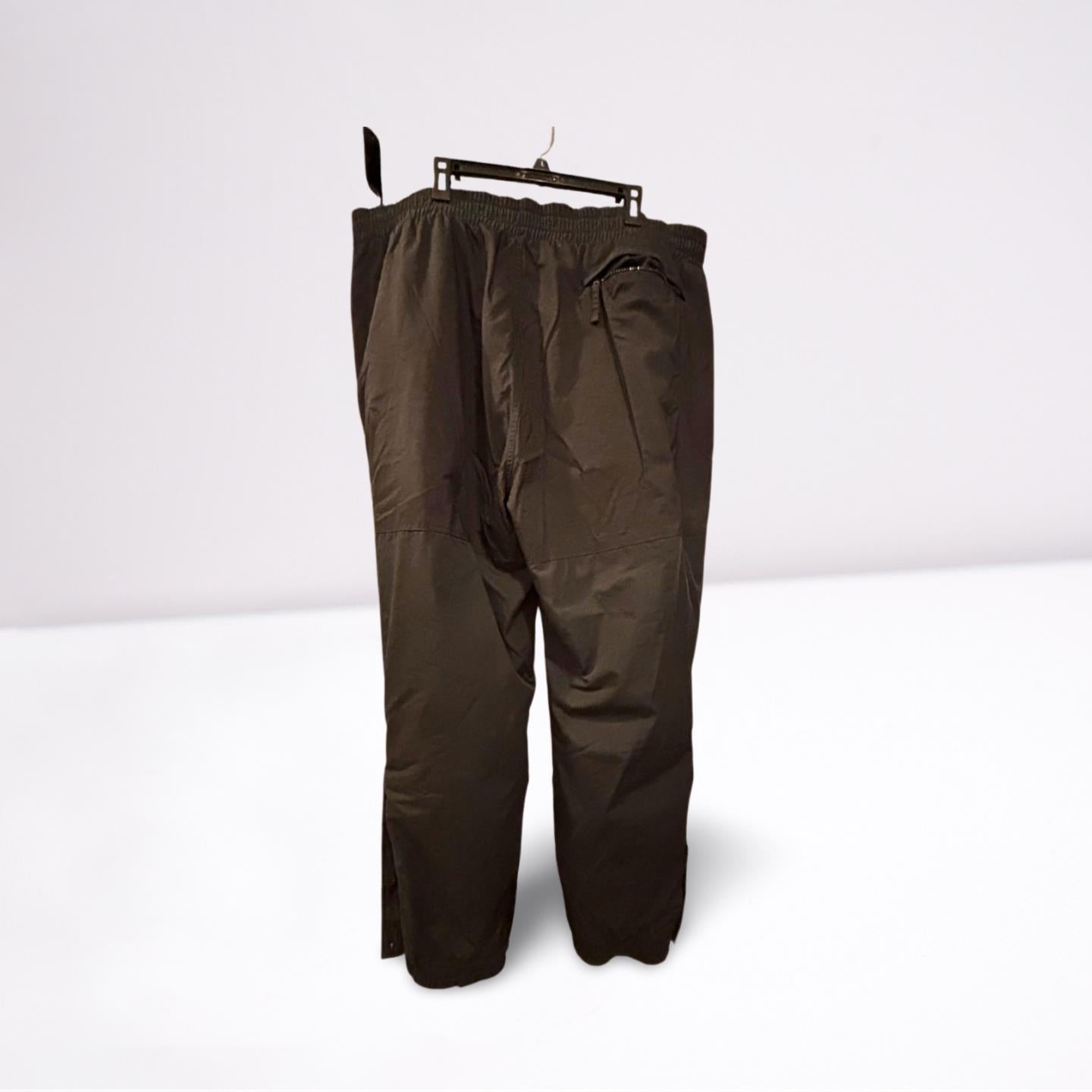 Cabelas Outdoor Gear Rain Pants - Men - Black - Size 3XL - Waterproof - Very Good