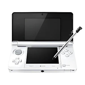 Nintendo 3DS Video Game Console (Restored) - White - 32GB - Custom Bundle