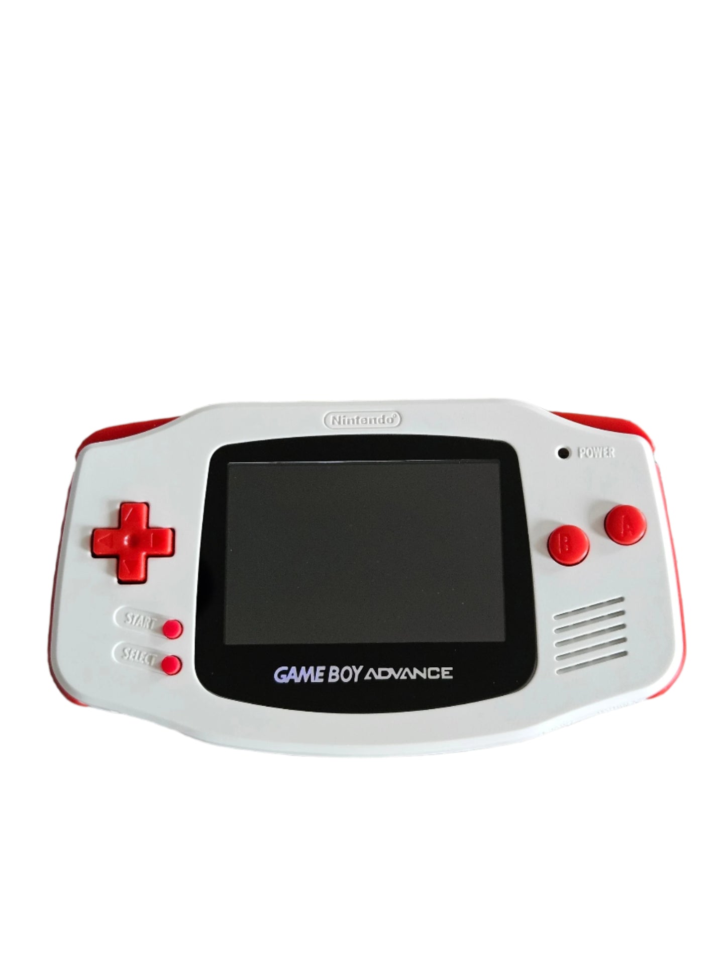 Nintendo Game Boy Advance Video Game Console - RedWhite - Classic Super Mario Bros. Edition - Custom Built