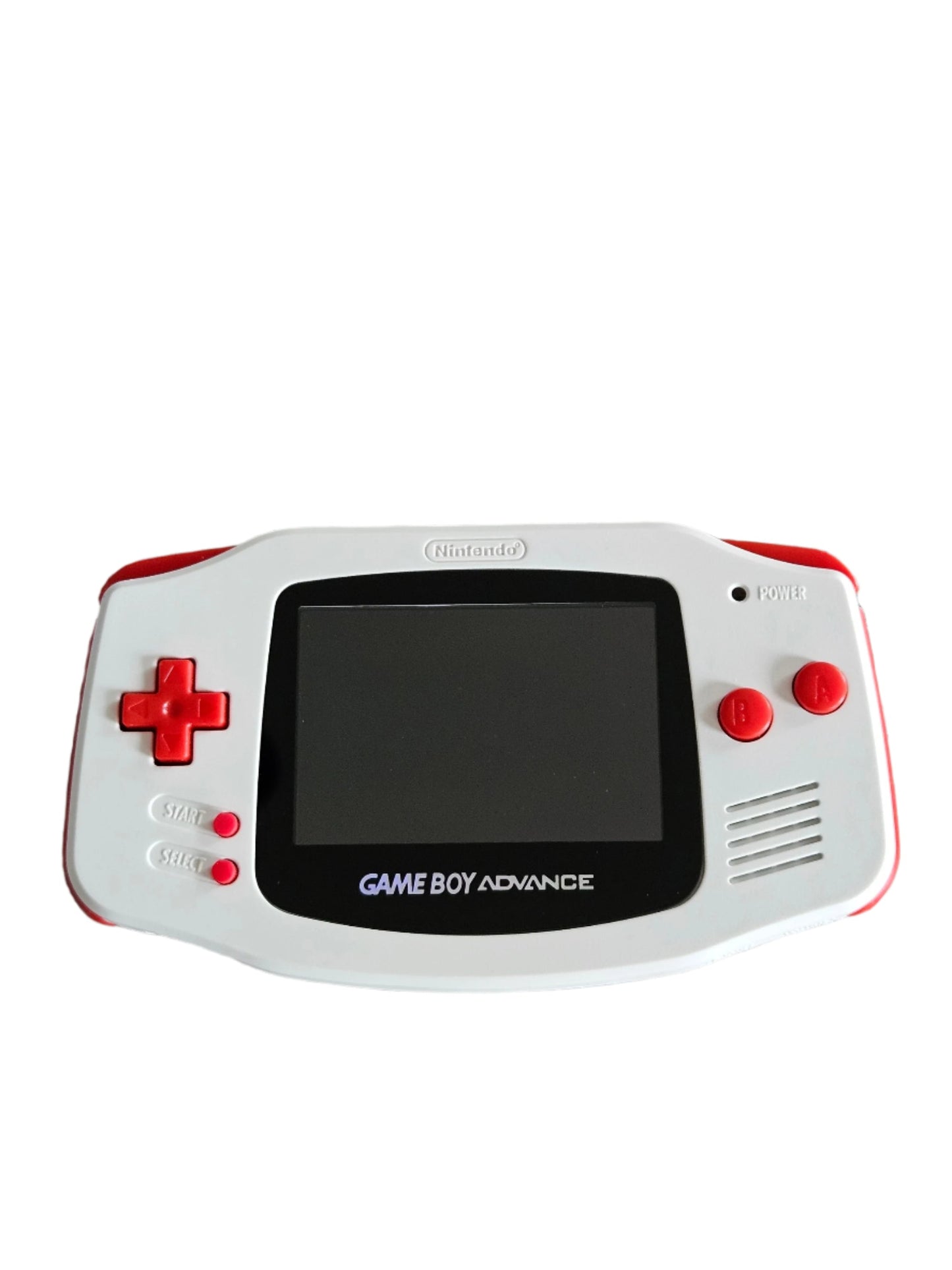 Nintendo Game Boy Advance Video Game Console - RedWhite - Classic Super Mario Bros. Edition - Custom Built