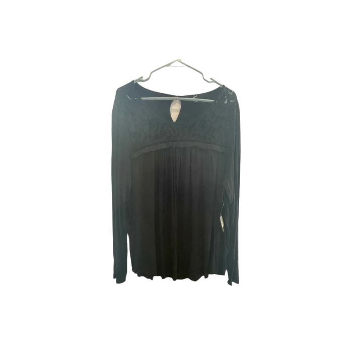 GNW Womens Top Craft Fusion School - Black - XL - New