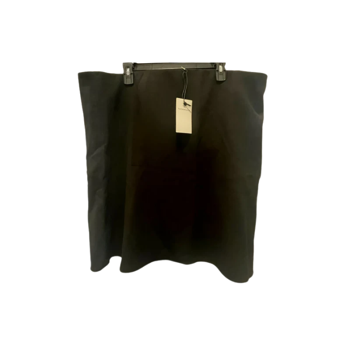 Tuckernuck Womens Skirt Plus Solid - Black - 3XL - Like New