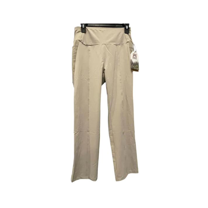 Avalanche Womens Leggings Compresion Cargo Pockets High Waisted - Khaki - Medium - Like New
