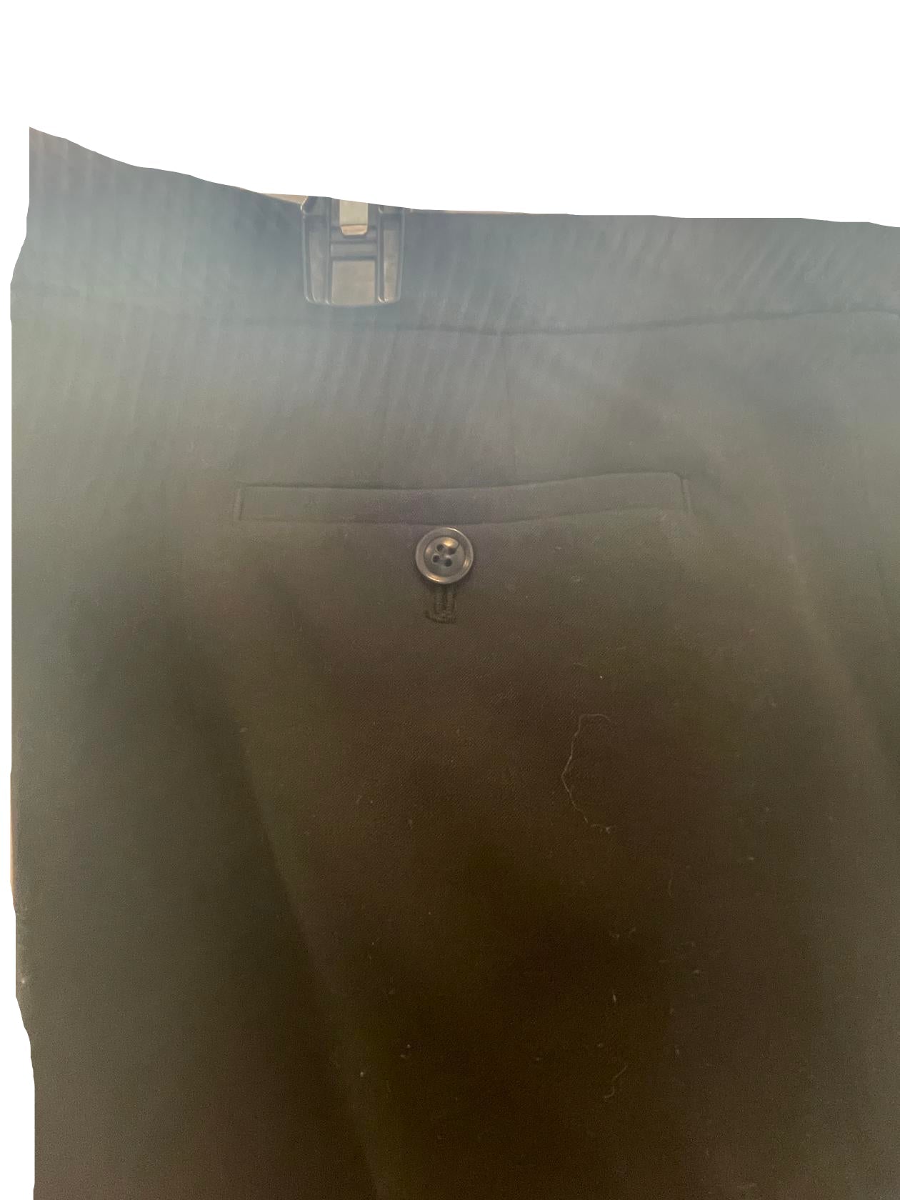 Talbots Womens Capri Pants Chatham Crop Side Zip Petite - Black - 12P - Very Good
