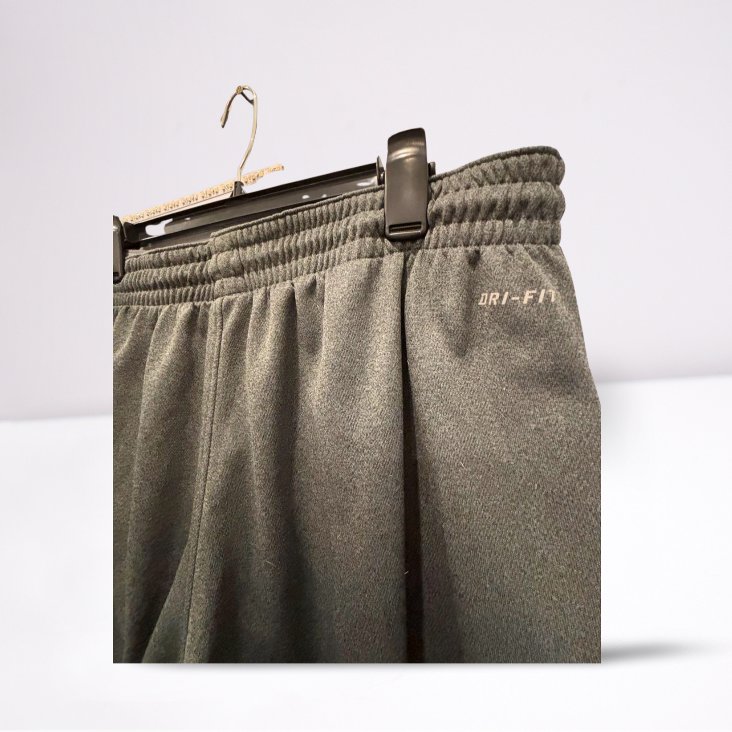 Nike Mens Joggers Lebron James Athletic Zip Pockets - Gray - XL - Very Good