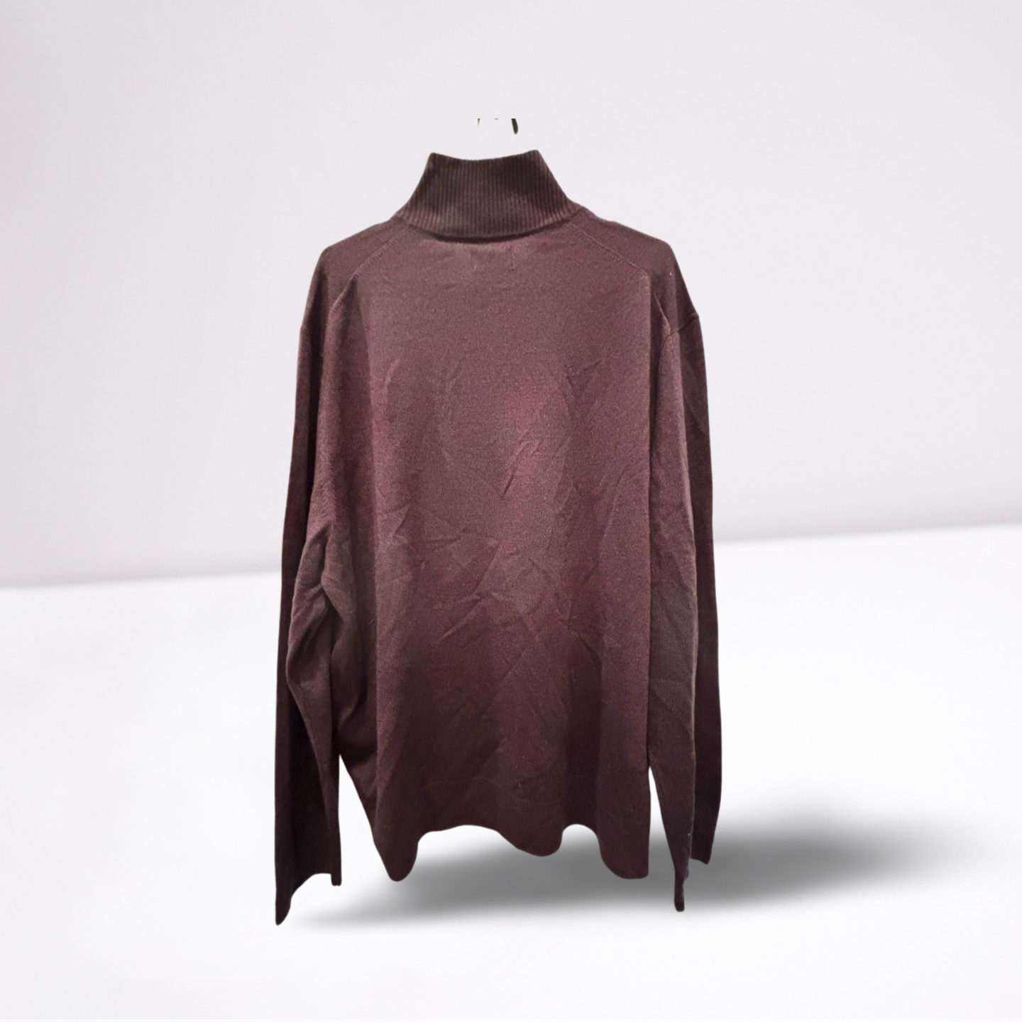 Dockers Mens Pullover Quarter-Zip - Brown - XXL - New