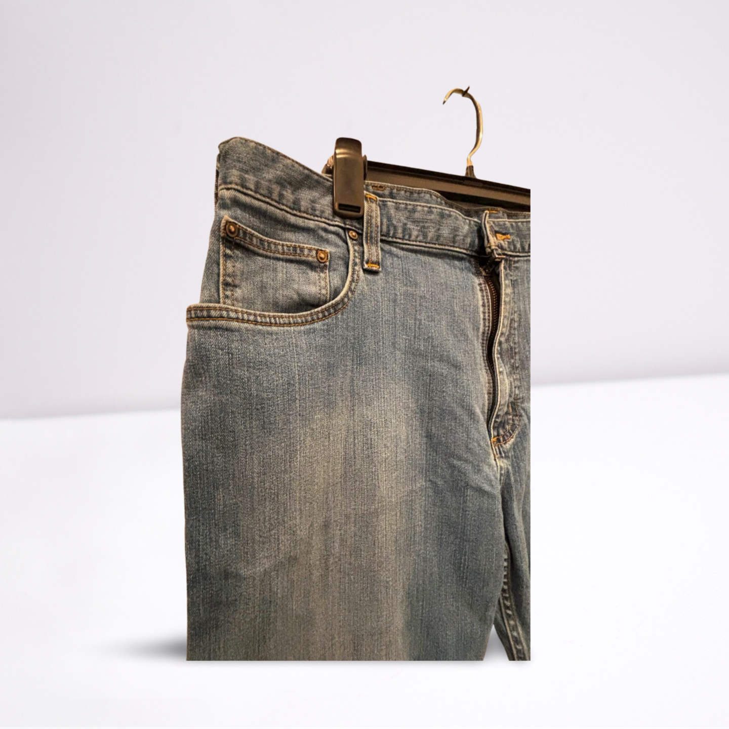 Carhartt Mens Jeans Medium Wash Relaxed Fit - Blue - 40x32 - Like New