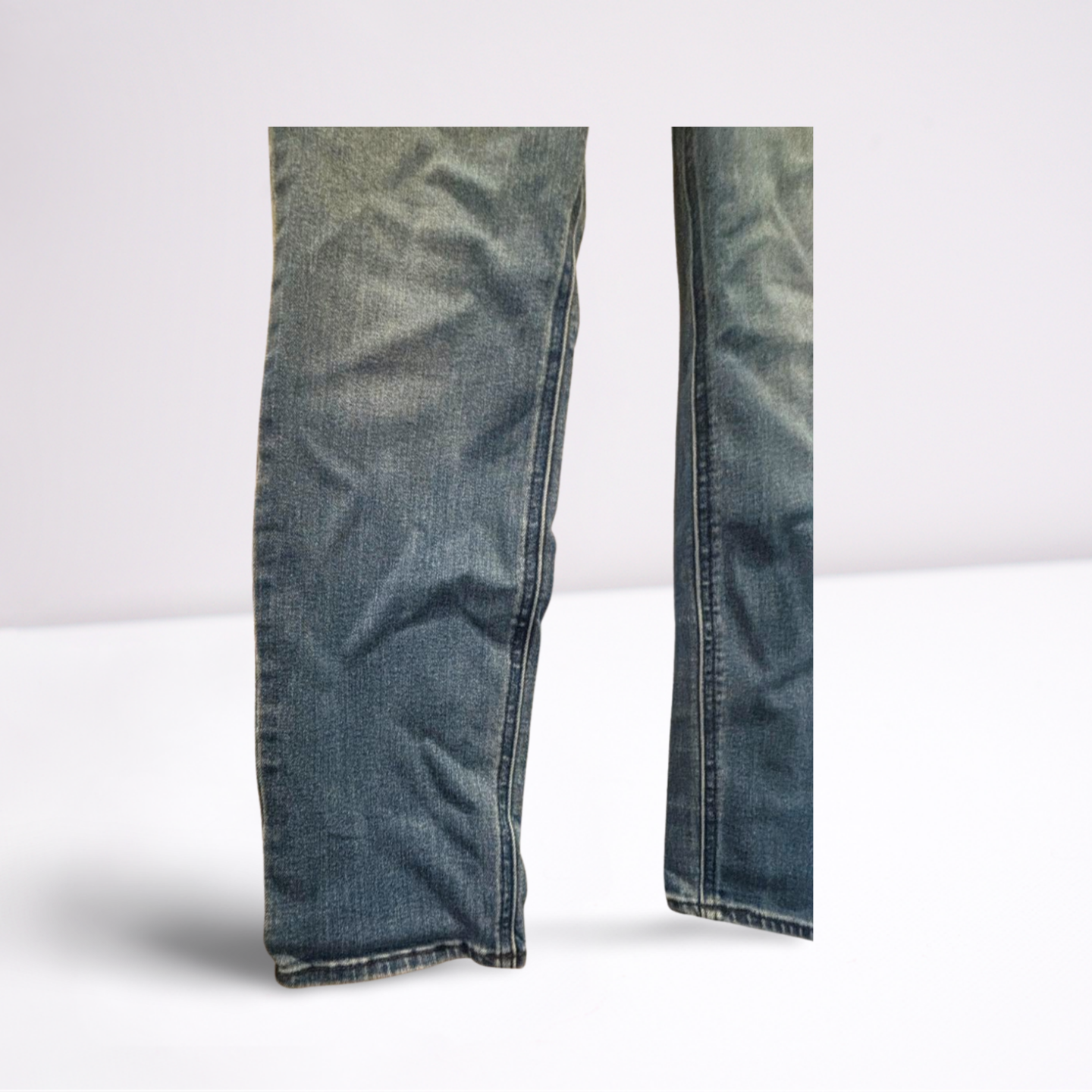 Old Navy Womens Jeans Medium Wash Straight - Blue - 12 - Very Good