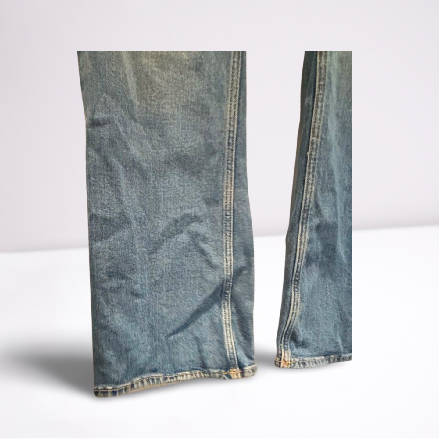 Old Navy Womens Jeans Flare Secret Smoth Extra High-Rise - Blue - 16 - Very Good
