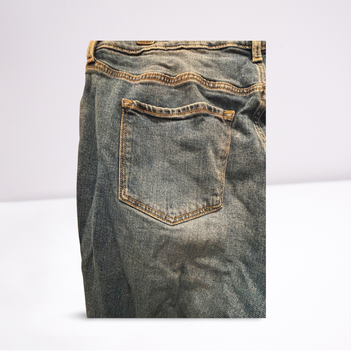 Old Navy Womens Jeans Flare Secret Smoth Extra High-Rise - Blue - 16 - Very Good