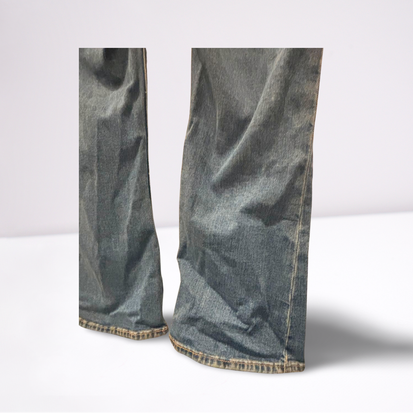 Old Navy Womens Jeans Flare Secret Smoth Extra High-Rise - Blue - 16 - Very Good