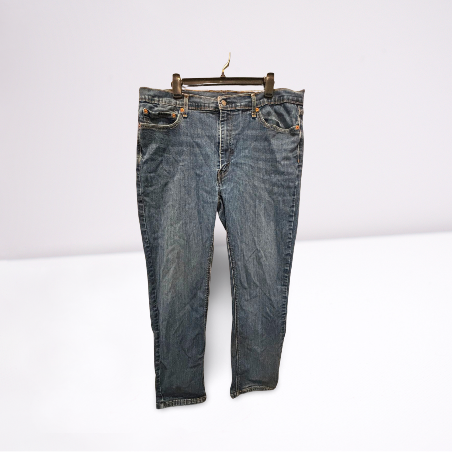 Levi Strauss Mens Jeans 541 Dark Wash - Blue - 40x34 - Very Good
