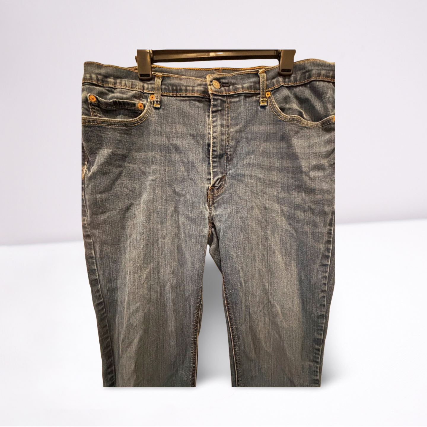Levi Strauss Mens Jeans 541 Dark Wash - Blue - 40x34 - Very Good