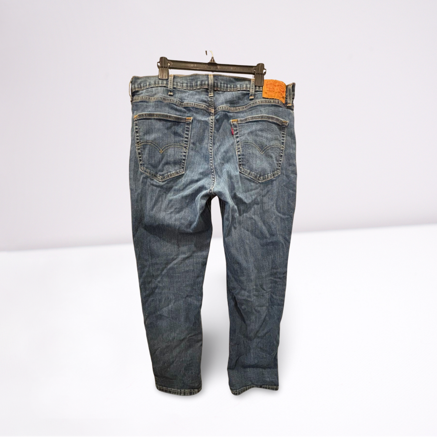 Levi Strauss Mens Jeans 541 Dark Wash - Blue - 40x34 - Very Good