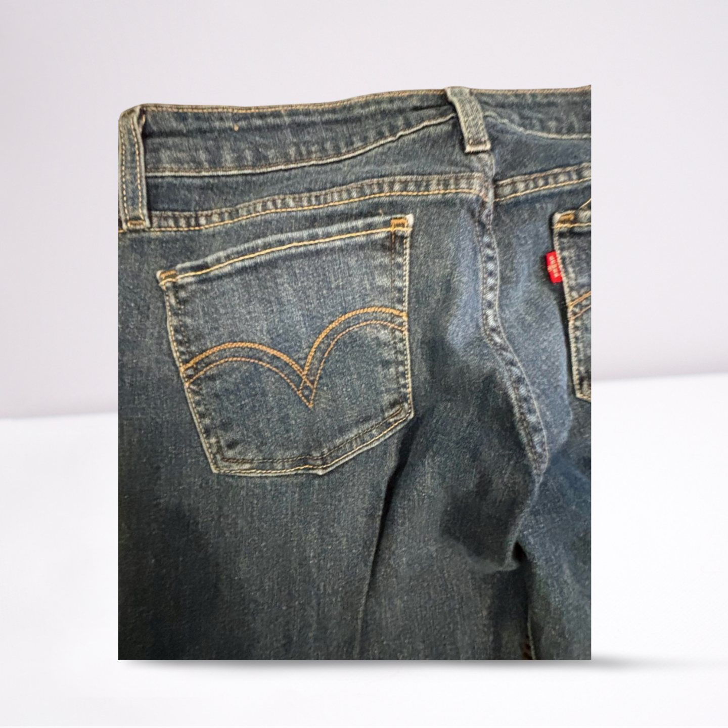 Old Navy Womens Jeans Too Superlow Long - Blue - 9 - Very Good