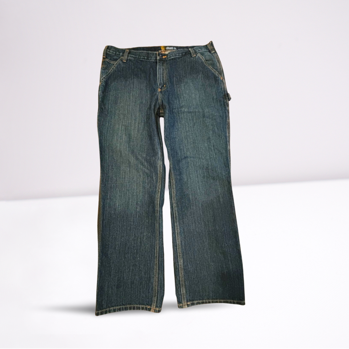 Carhartt Mens Jeans Carpenter Relaxed - Blue - 40x30 - Like New