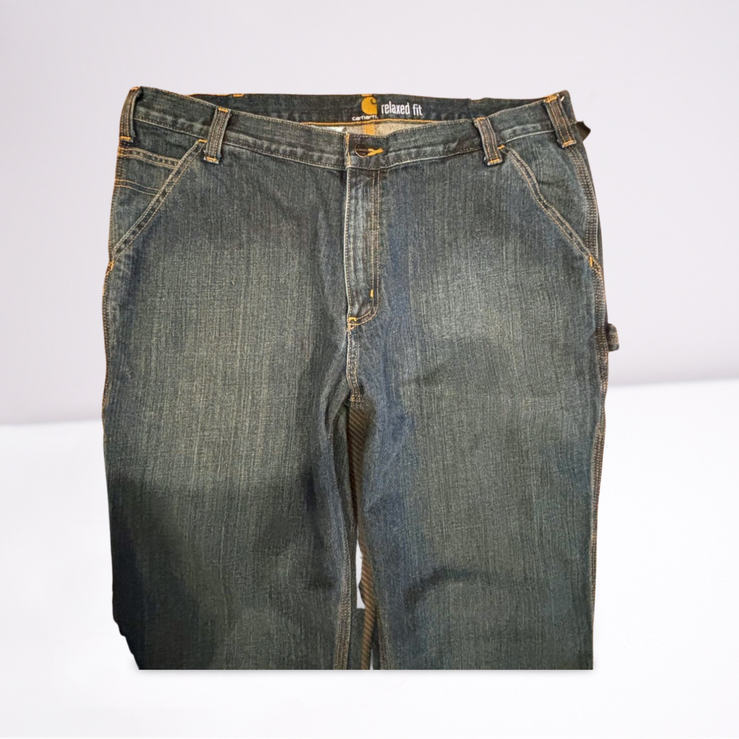 Carhartt Mens Jeans Carpenter Relaxed - Blue - 40x30 - Like New