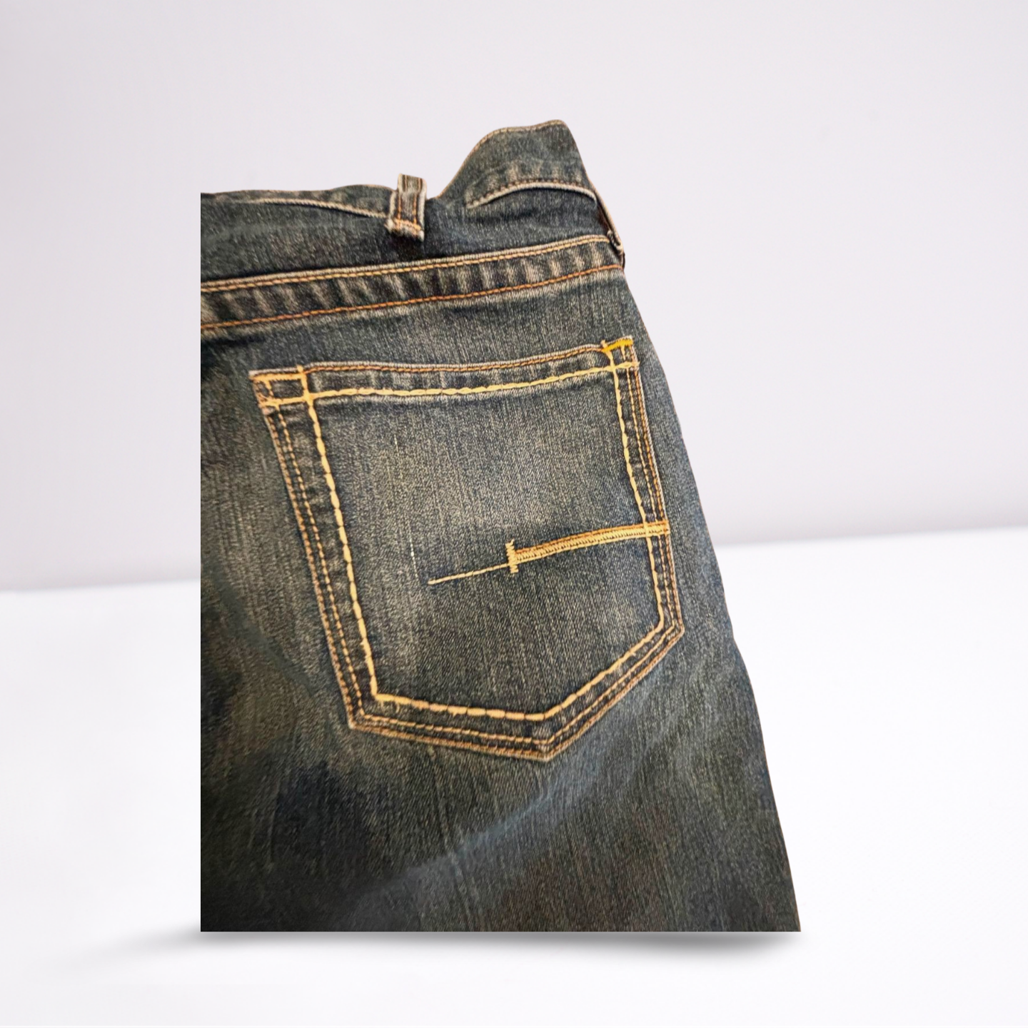 Ariat Mens Jeans Rebar M5 Casual Straight - Blue - 38x32 - Like New