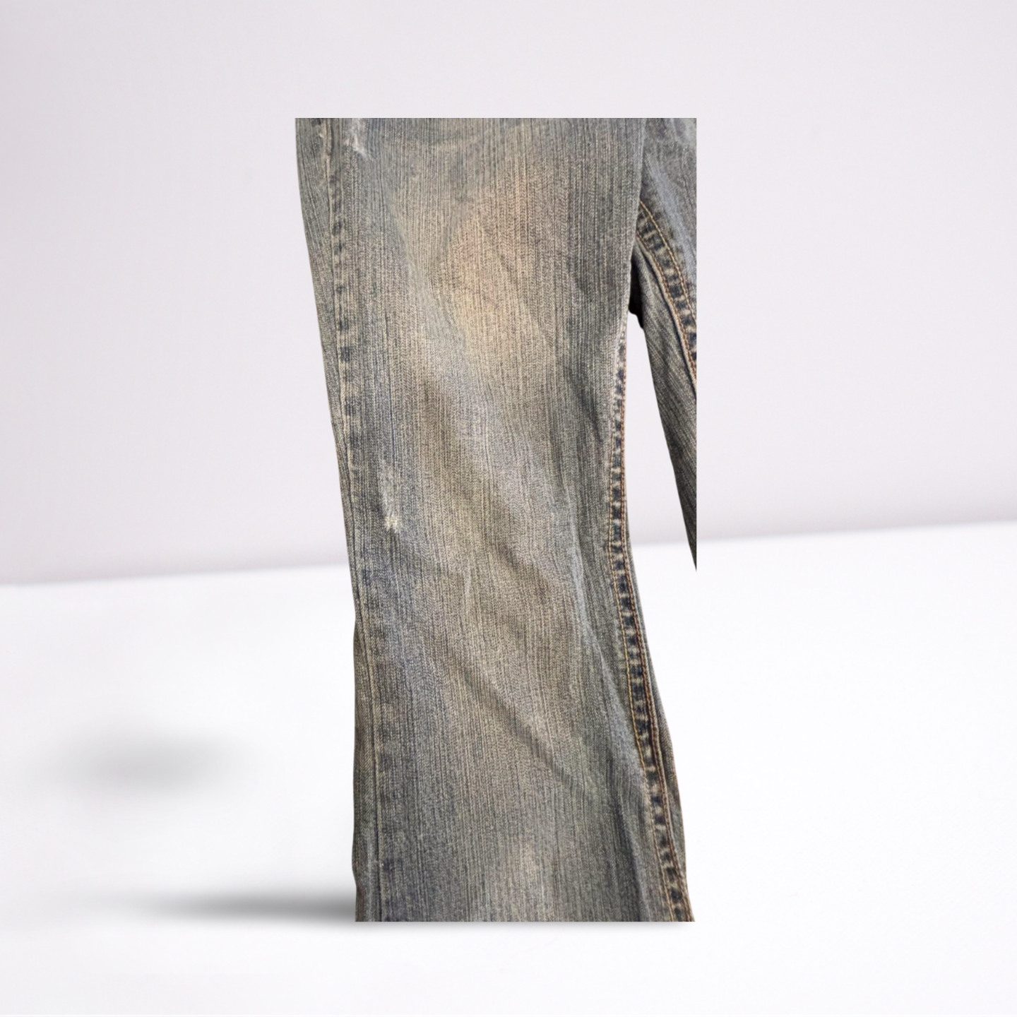 Womens Amethust Jeans Slightly Distressed Vintage - Size 9 - Blue - Very Good