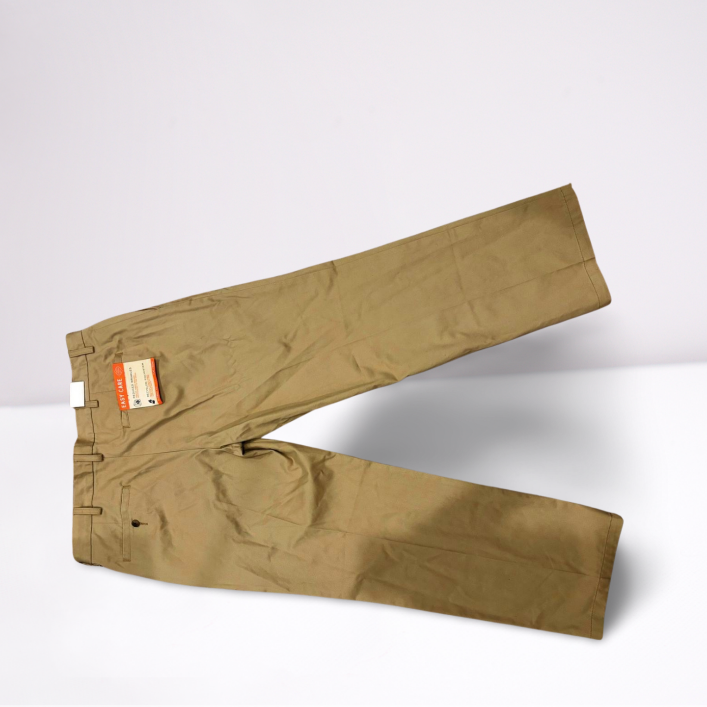 St. Johns Bay Mens Pants Casual Khaki Pants - Beige - 38x30 - New