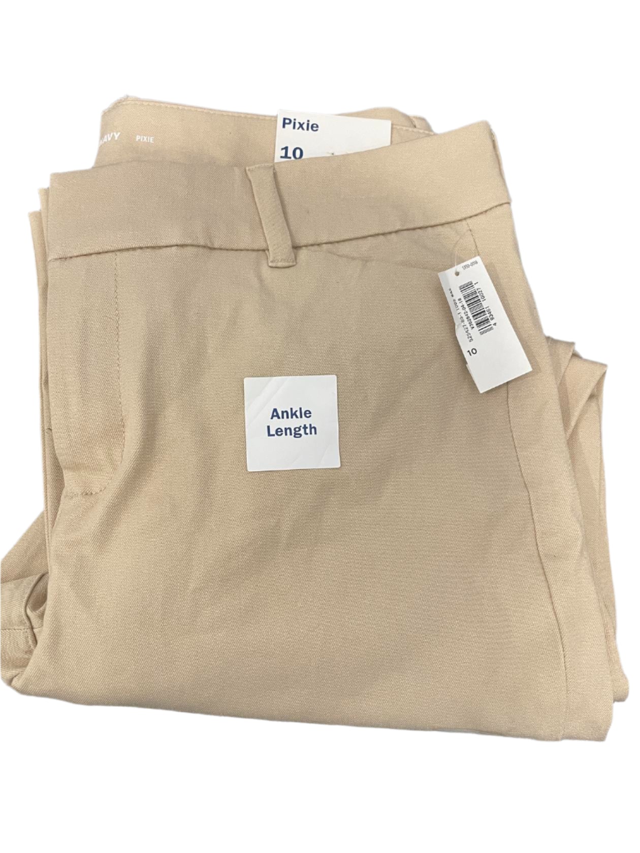 Old Navy Womens Khaki Pants Pixie Ankle Ankle - Khaki - 0 - New