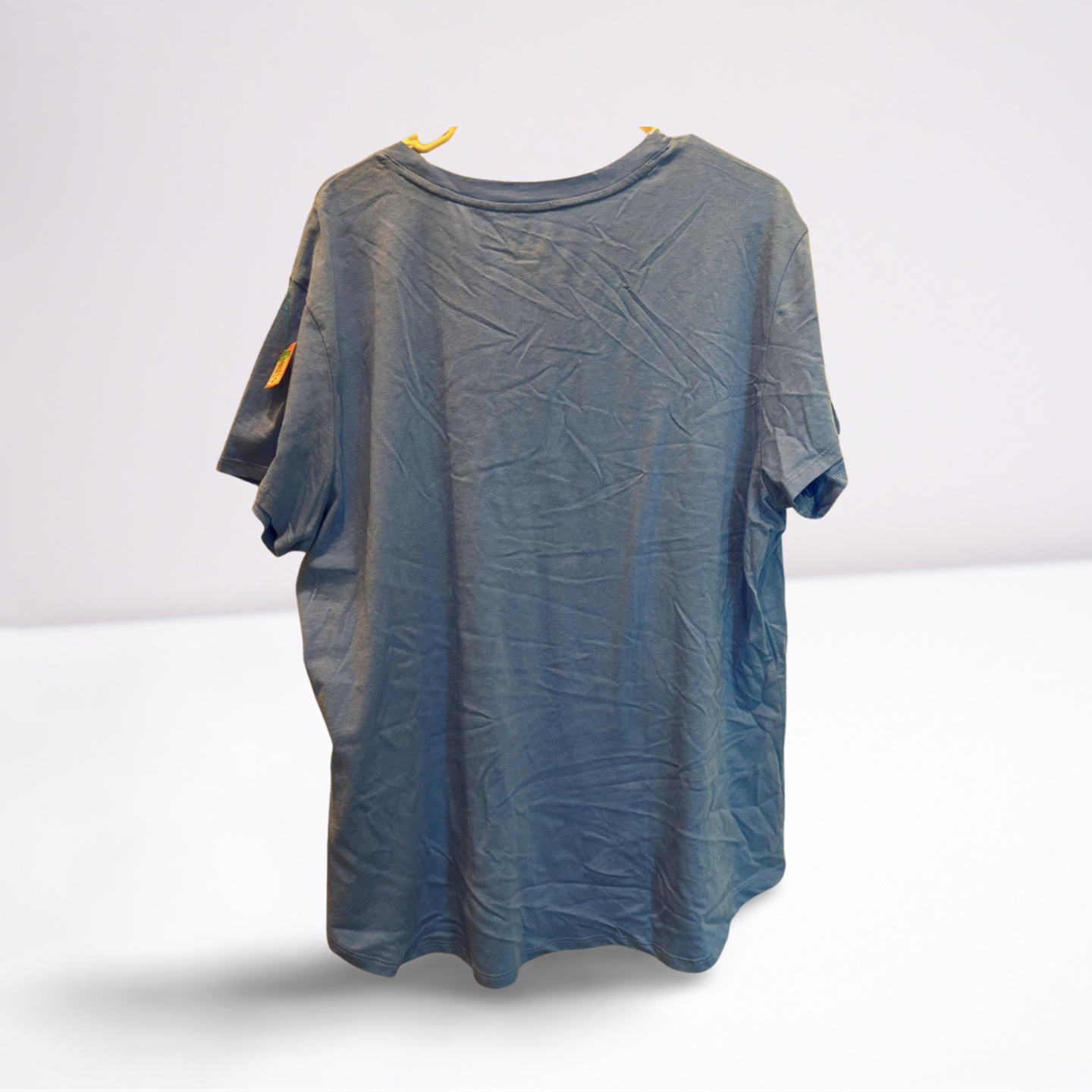Reebok Mens T-Shirt Active Graphic - Light Blue - XXL - Like New