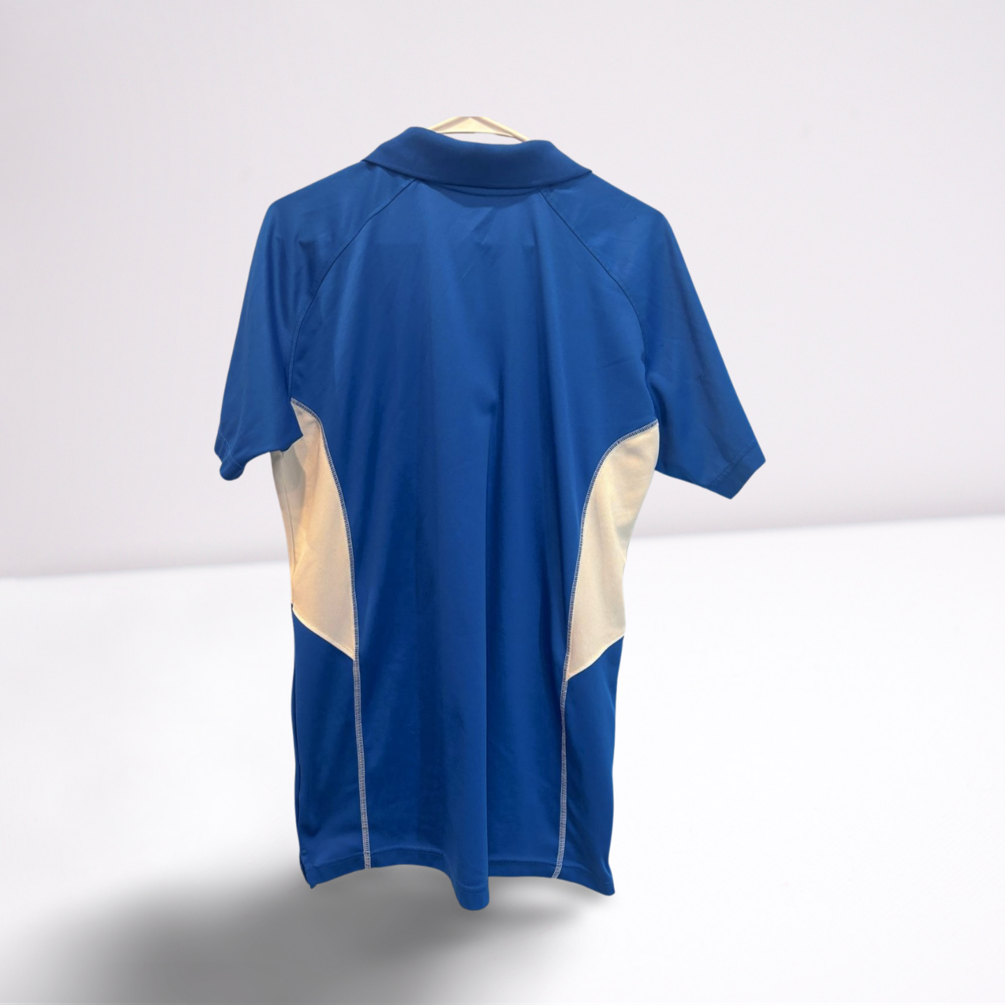 Rivalry Threads Mens Polo Memphis Tigers - BlueWhite - Medium - Very good