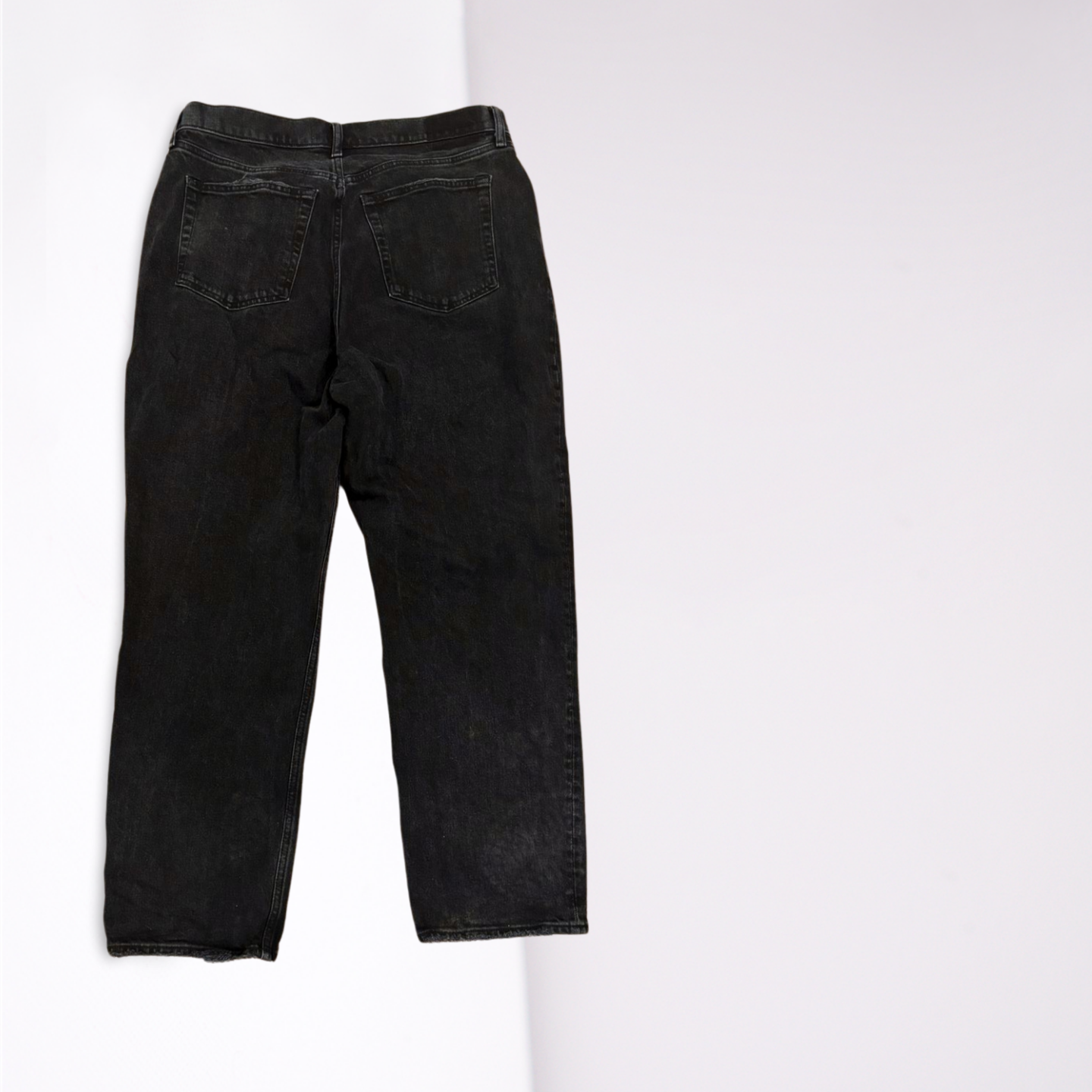 Abercrombie & Fitch Womens Jeans Dad High Rise - Black - 14 - Very Good