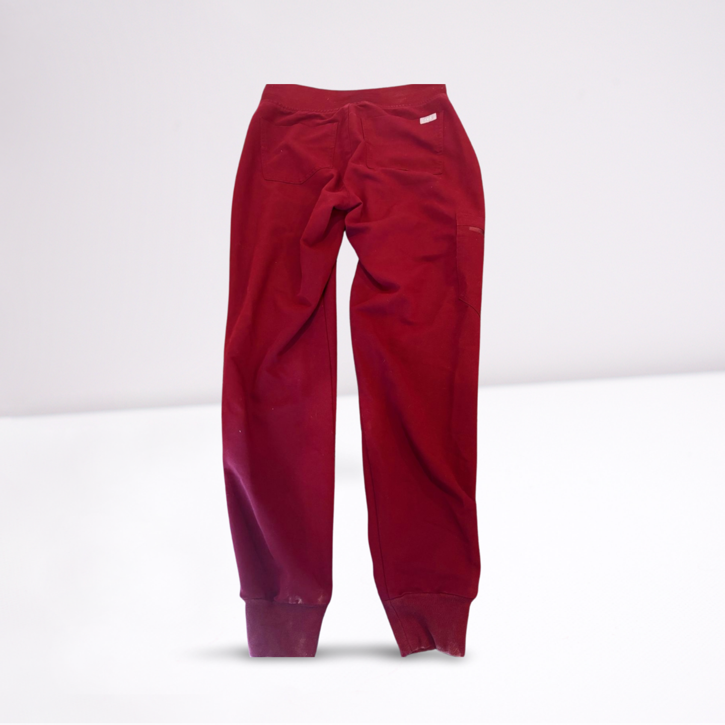 Figs Womens Scrub Pants Nursing - maroon - XS - Very good