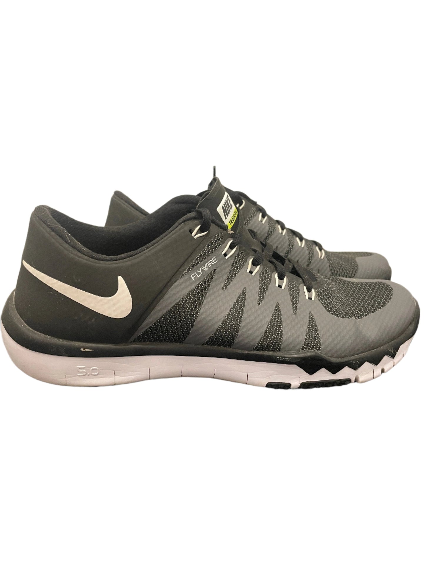 Nike Mens Sneakers FREE 5.0 Running Shoes - Black - 8.5 - Like New