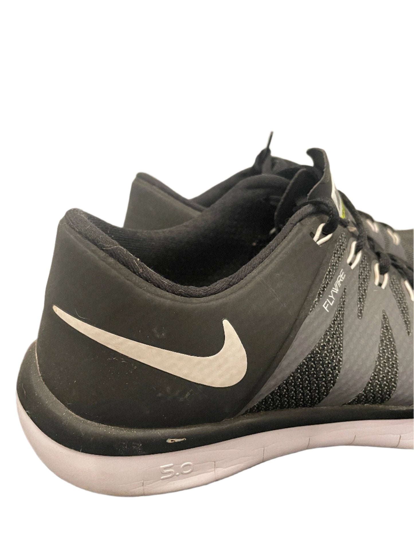 Nike Mens Sneakers FREE 5.0 Running Shoes - Black - 8.5 - Like New