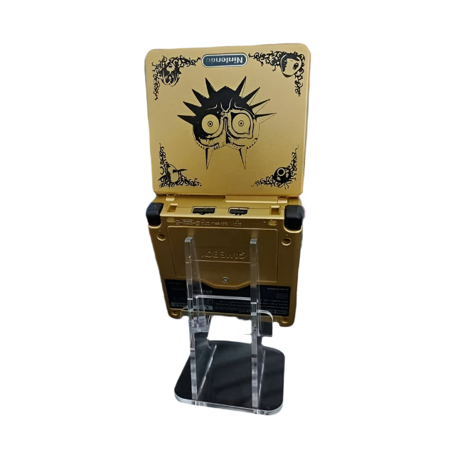 Nintendo Game Boy Advance SP Console - GoldBlack - Zelda Majoras Mask Edition - Custom Built