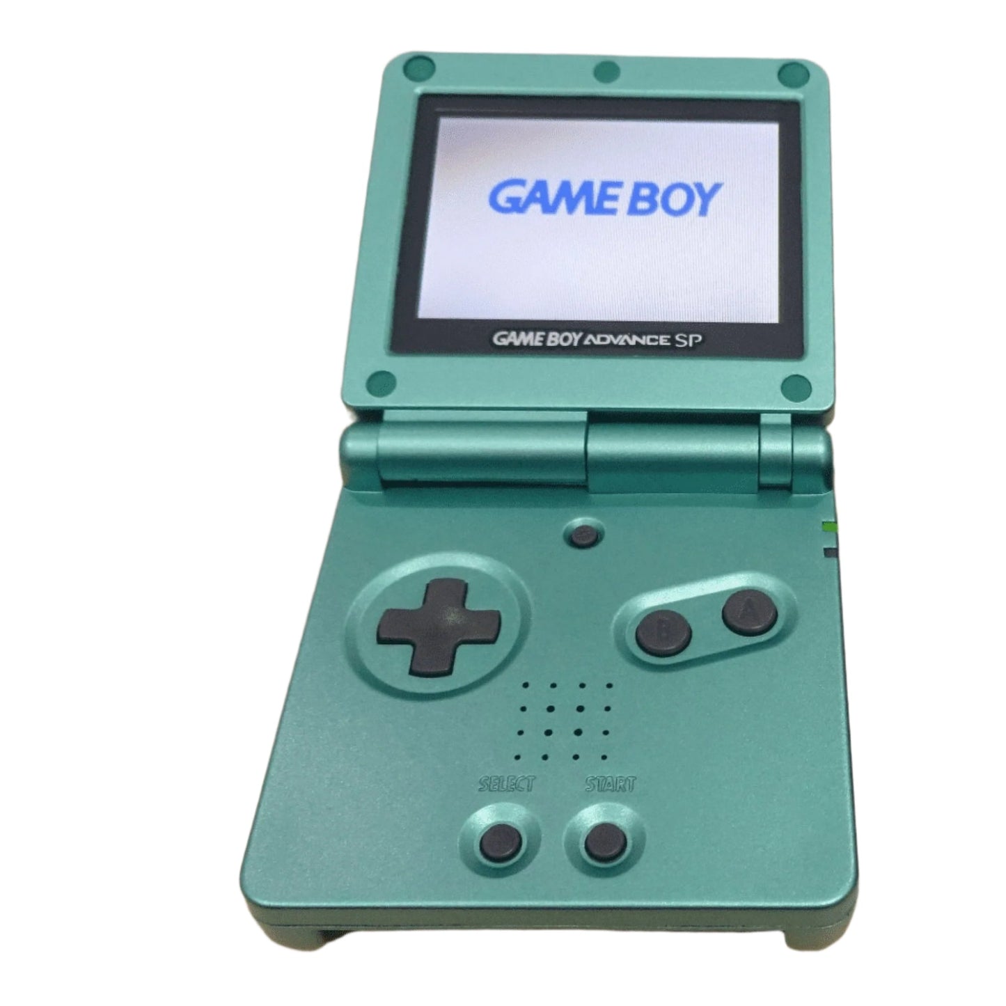 Nintendo Game Boy Advance SP Video Game Console - Pearl Green - Custom Built