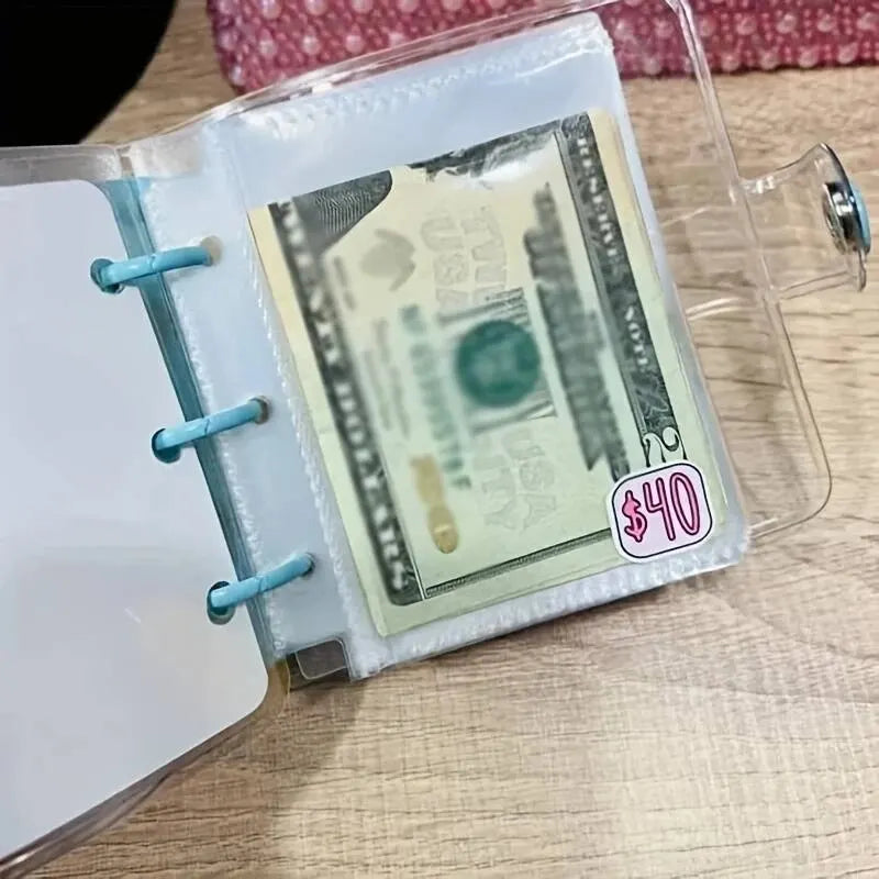 1000 Savings Challenge Binder - Money Saving Binder Book for Flexible Budgeting & Reusable Savings Challenges - Blue - New