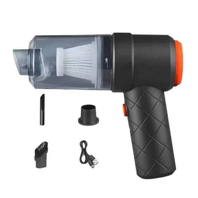 Wireless Car Vacuum Cleaner - 6000Pa Cordless Handheld Auto Cleaning Robot with Strong Suction - New
