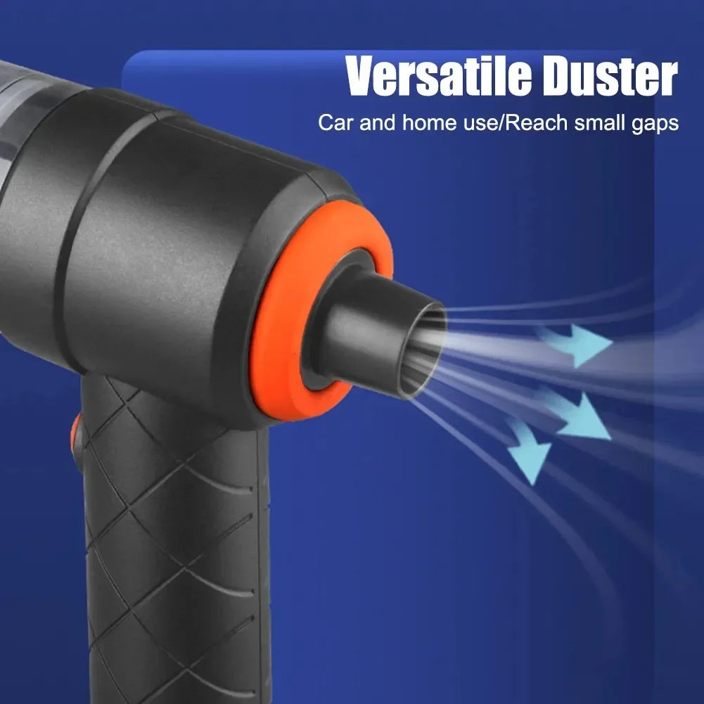 Wireless Car Vacuum Cleaner - 6000Pa Cordless Handheld Auto Cleaning Robot with Strong Suction - New