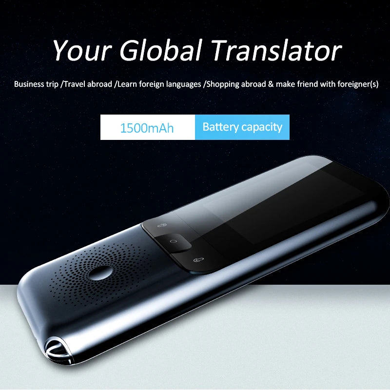 T11 Portable Audio Translator - Smart OnlineOffline Translation, 138 Languages, Photo Translate, AI Voice - New