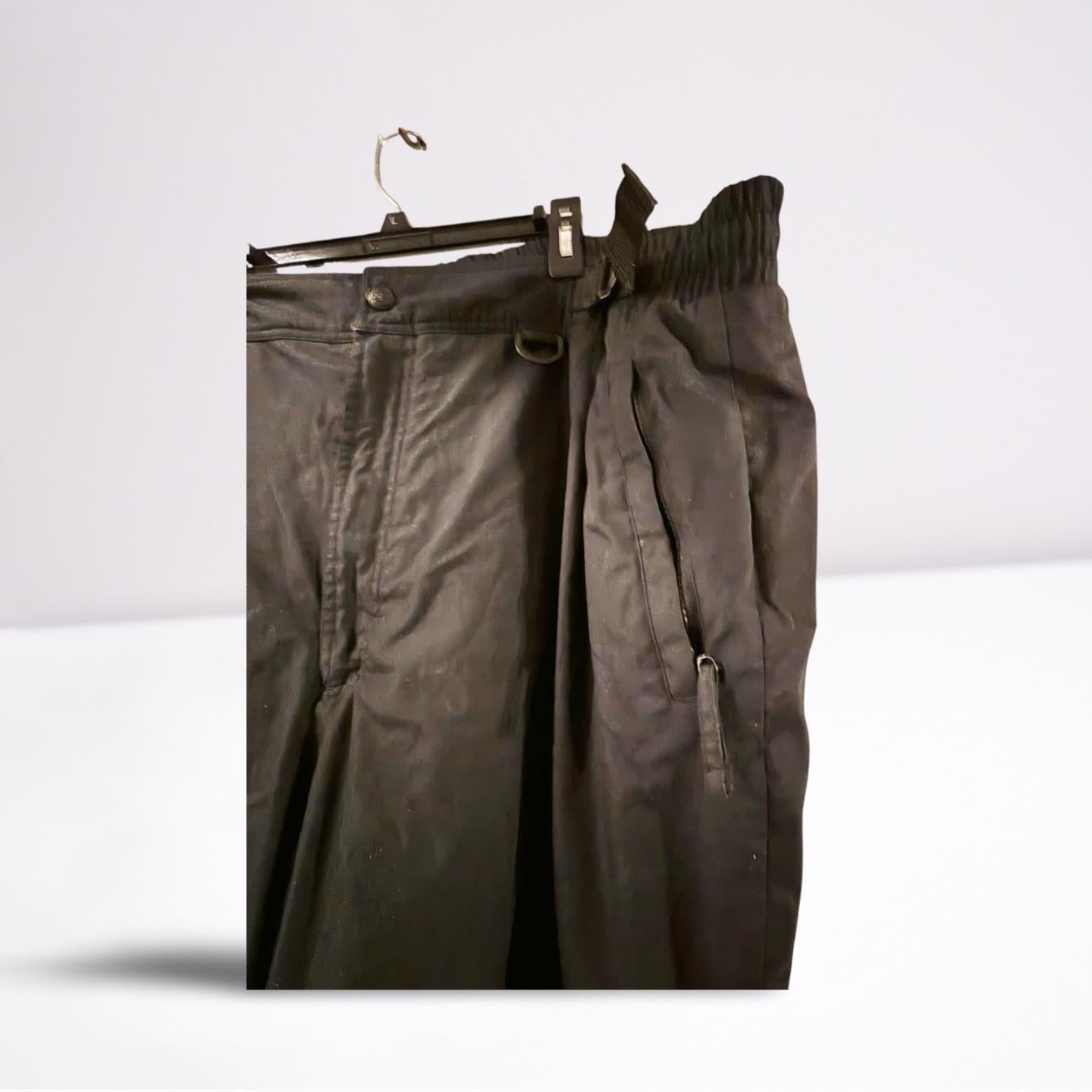Cabelas Outdoor Gear Rain Pants - Men - Black - Size 3XL - Waterproof - Very Good