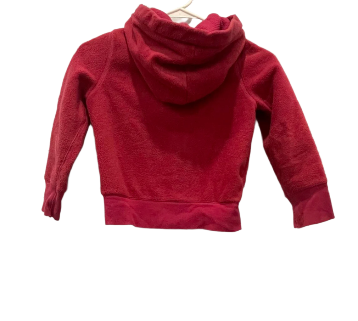 Gap Kids Jacket Sequent Logo Zip-Up - Pink - Small - Good