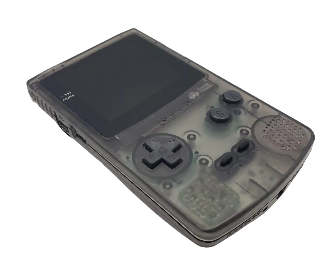 Nintendo Game Boy Pocket Console - Clear Black - Custom & Upgraded