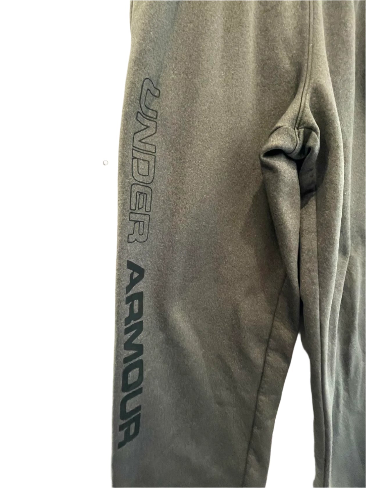 Under Armour Mens Joggers Athletic - Gray - Large - Very Good