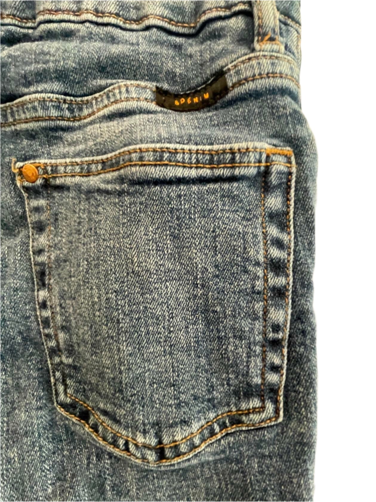 H&M Womens Jeggings Denim Skinny - blue - 0 - Very Good
