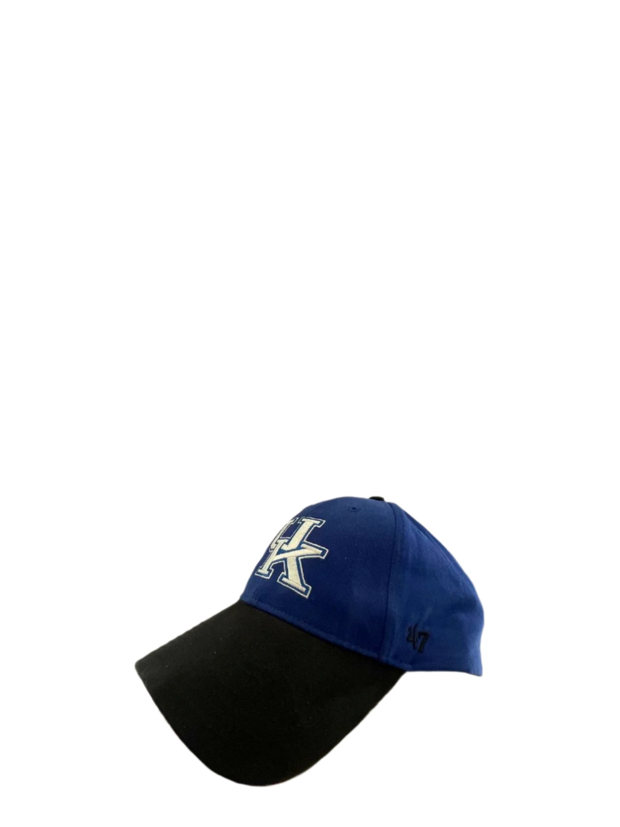 47 Unisex Adjustable Cap Kentucky Wildcats College Team Vintage - BlueBlack - Universal - Like New