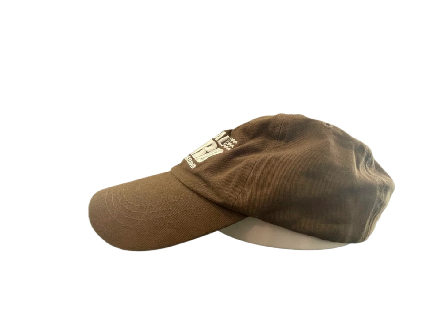 Unisex Adjustable Baseball Cap Embroidered Military National Guard - Brown - Universal - Very Good