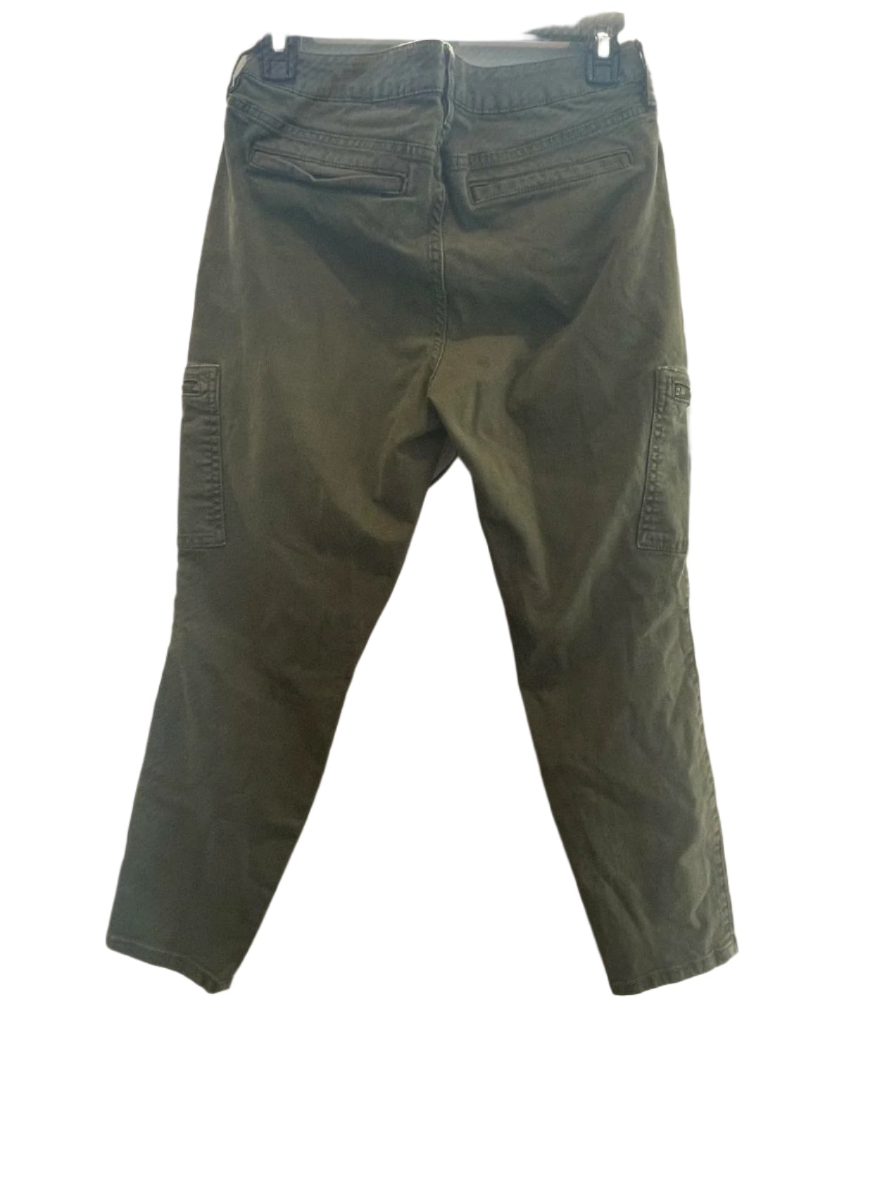 A.N.A. Womens Denim Pants Skinny Ankle Petite - Green - 8P - Very Good